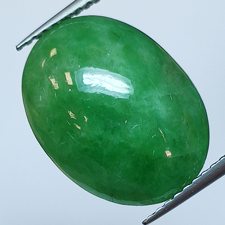 8.96ct Jade Cabochon Cut 15.38x11.86mm