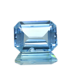 18,52 ct. Blue Topaz Octogon Cut