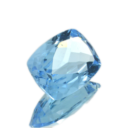 15,67 ct. Blue Topaz Cushion