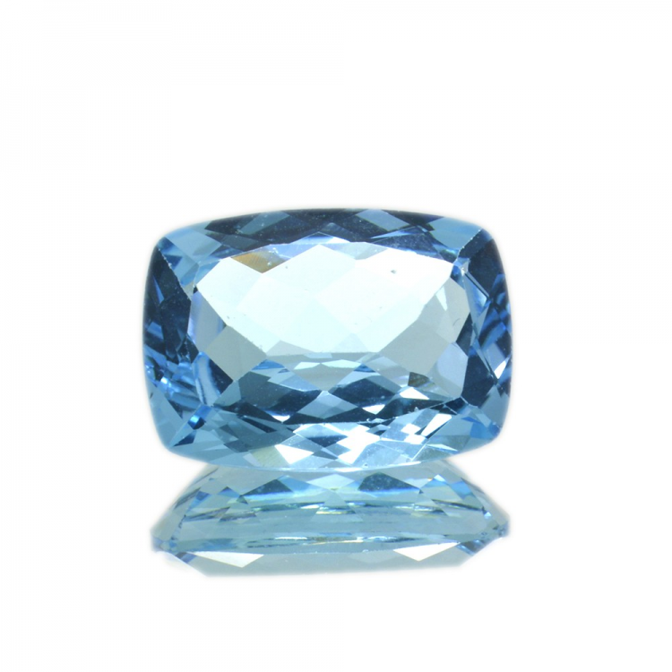 15,67 ct Blue Topaz Coussin