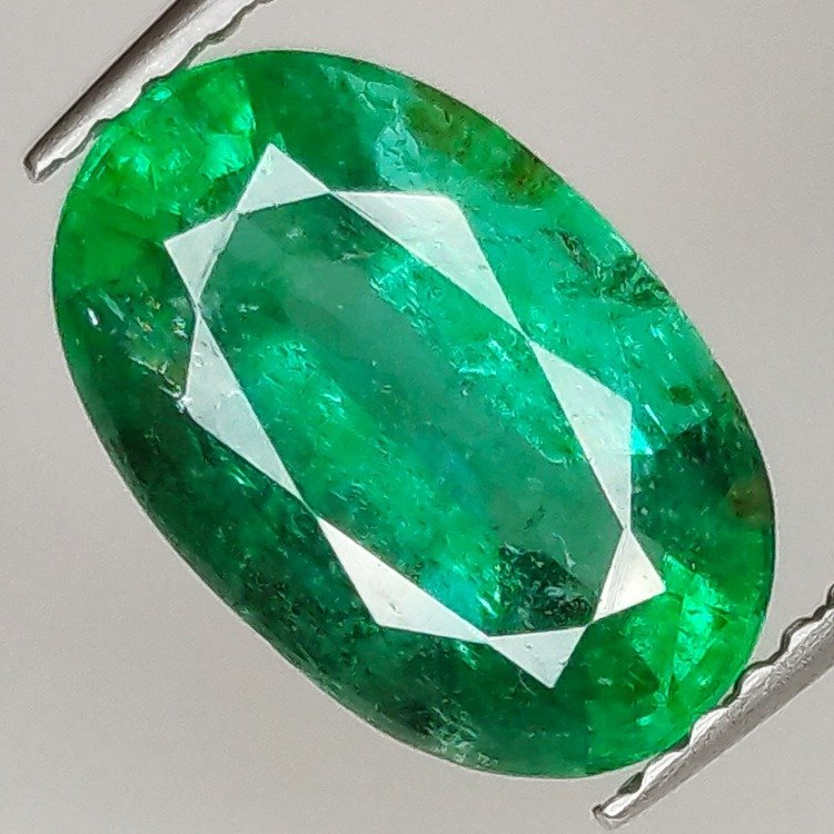 2.59ct Emerald oval cut 10.84x7.02mm