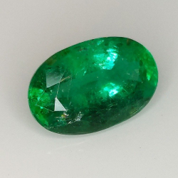 2.59ct Emerald oval cut 10.84x7.02mm