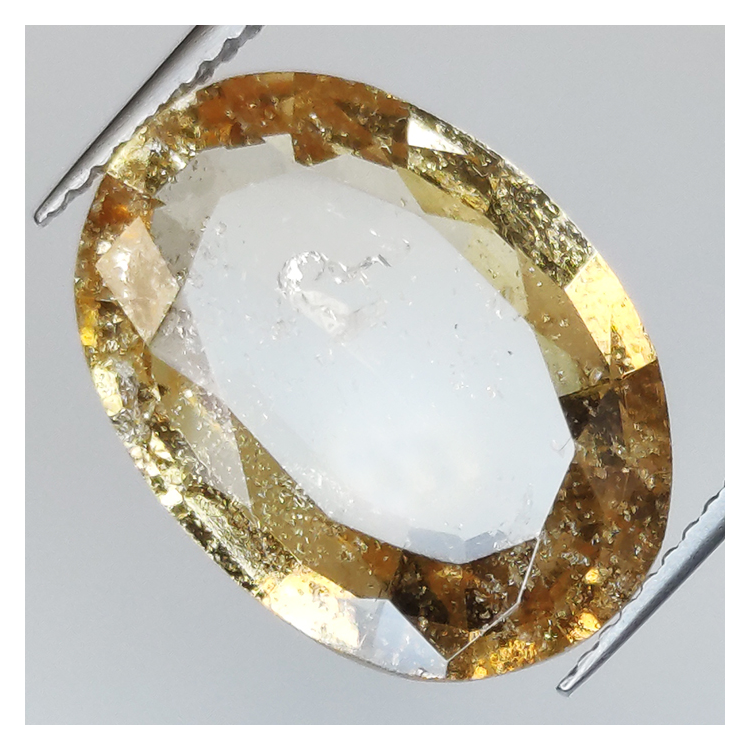 10,46 ct. Granato Hessonite Taglio Ovale 17,31x12,80mm