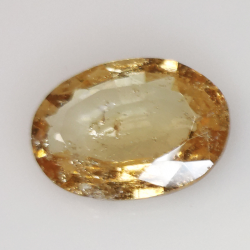 10,46 ct. Granato Hessonite Taglio Ovale 17,31x12,80mm