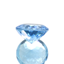 9,44 ct. Blue Topaz Round Cut