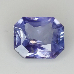 1,19ct Zafiro talla radiant 6,62x5,56mm