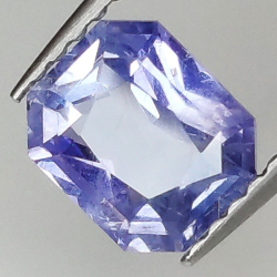 1,19 ct Saphir im Strahlenschliff 6,62 x 5,56 mm