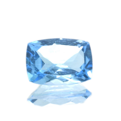 17,32 ct. Blue Topaz Cushion