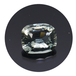 1,43 ct.. Acquamarina in Faccettato Cuscino