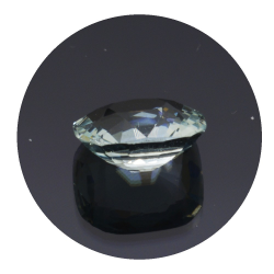 1,43 ct. Aquamarine Cushion Cut