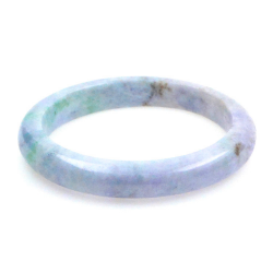 Jade Jadeite Bracelet bicolore vert et violet