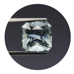 3,21 ct.  Aquamarine Prinzessin