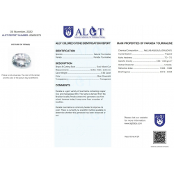 0.63ct Tourmaline Paraïba Taille Ovale 6.06x4.60mm