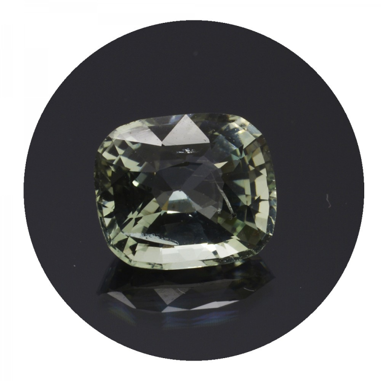 2,26 ct.  Aquamarin Kissen Schnitt