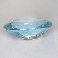 21,54ct Topacio azul talla Oval 20.54x15.8mm