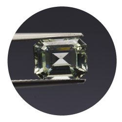 2,21 ct. Aquamarine Emerald  Cut