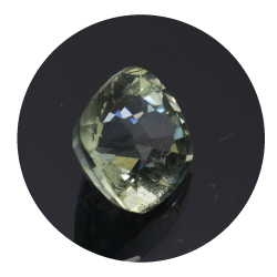 2,11 ct Aquamarin Kissen Schnitt