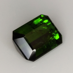 3.11ct Turmalina Talla Esmeralda 9.40x7.66mm