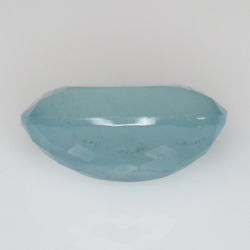 11,67 ct Aquamarin im Ovalschliff 17,88 x 11,82 mm