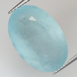 11.67ct Aquamarine Oval Cut 17.88x11.82mm