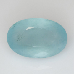 11,67 ct Aquamarin im Ovalschliff 17,88 x 11,82 mm