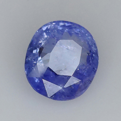 Zaffiro a taglio ovale da 2,61 ct, 8,65 x 7,62 mm