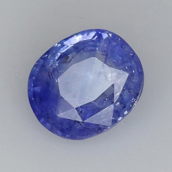 Zaffiro a taglio ovale da 2,61 ct, 8,65 x 7,62 mm