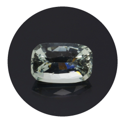 2,49 ct.   Acquamarina in Faccettato Cuscino