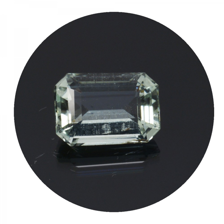 2,14 ct. Aquamarine Emerald  Cut