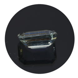 2,14 ct. Aquamarine Emerald  Cut