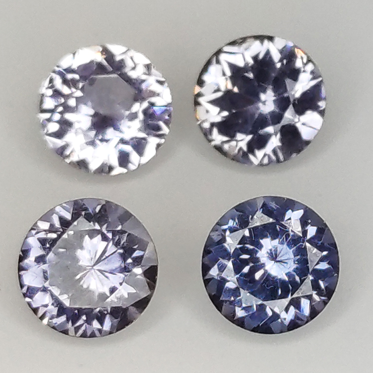 1.46ct Spinel Round Cut 4.4-4.5mm