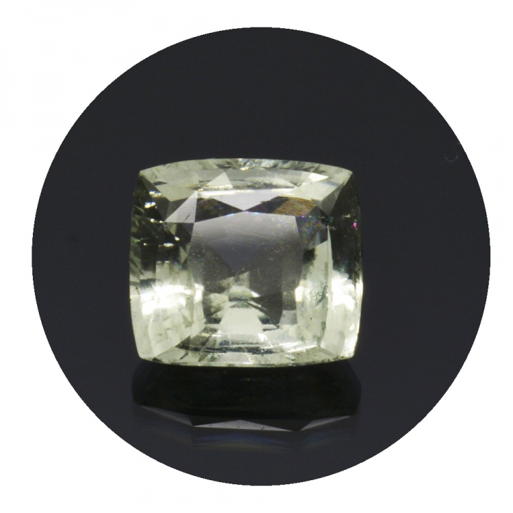 2,99 ct. Aquamarin Kissen Schnitt