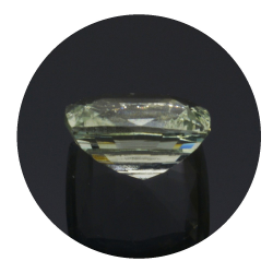 2,99 ct.  Acquamarina in Faccettato Cuscino