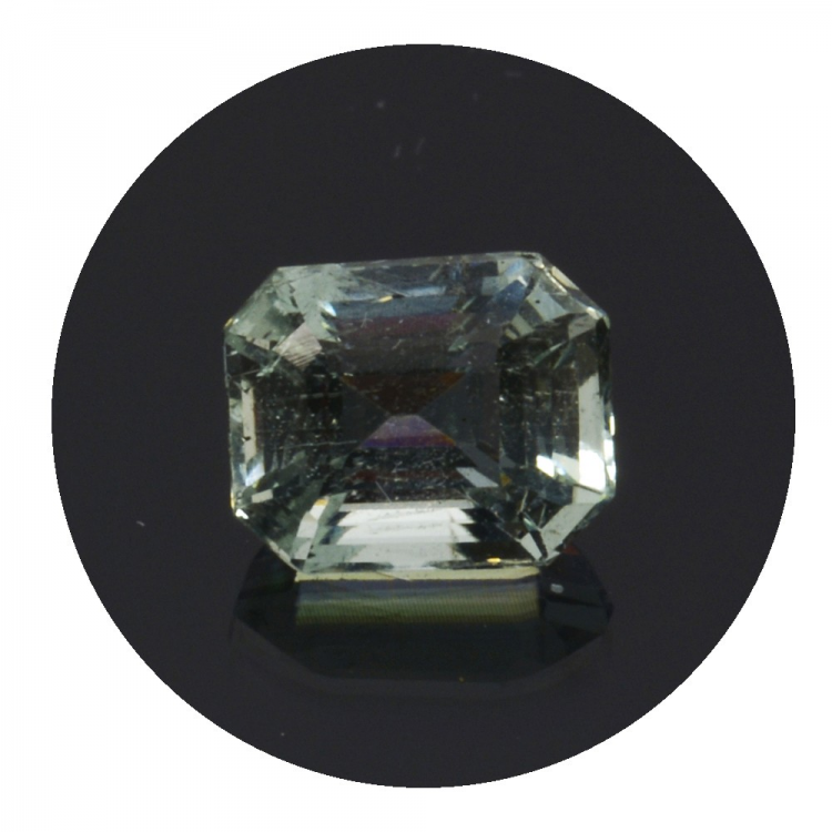 1,78 ct aquamarin kissen Smaragd