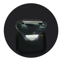 1,78 ct aquamarin kissen Smaragd