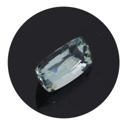 1,81 ct. Aquamarine Cushion Cut