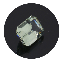 2,17 ct. Aquamarine Emerald  Cut