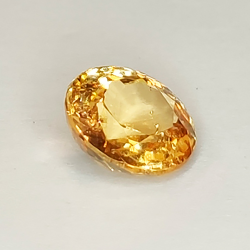 3.03ct Granate Hessonita talla oval 9,48x8,58mm