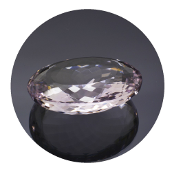 Ametista rosa dalla Francia 33,85x26,76 mm da 76,96 ct