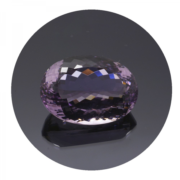 33.83 ct Pink Amethyst from France 24.70x17.58mm