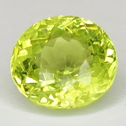 2,08ct Granate Mali talla oval 7.65x7,12mm