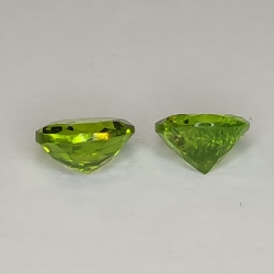 copy of Round cut peridot 7mm 1pz