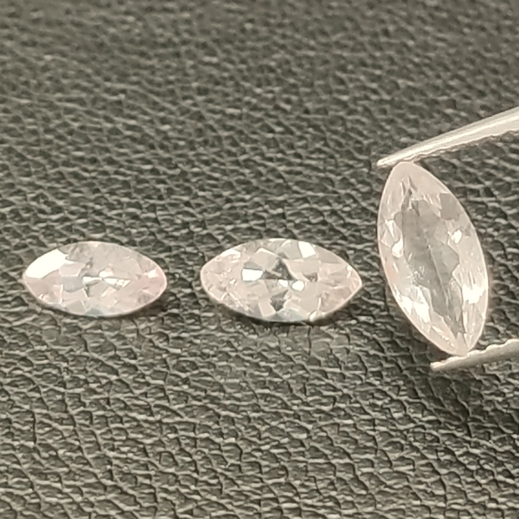 1pc Morganite marquise cut 6-8mm