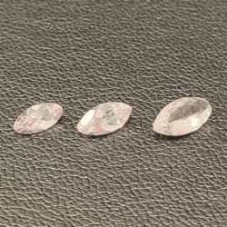 1pc Morganite marquise cut 6-8mm