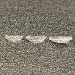 1 pezzo di morganite taglio marquise 6-8 mm