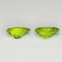 Peridoto talla oval 8x6mm 1pz