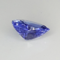 0,84 ct Saphir bleu taille coeur 6,59x5,13 mm