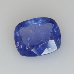 2,37 ct Saphir im Kissenschliff, 8,25 x 7,19 mm