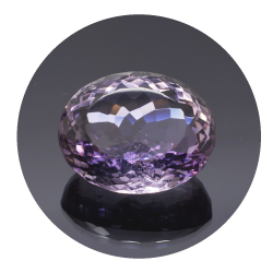 29,61 ct rosa Amethyst aus Frankreich 22,70 x 17,71 mm