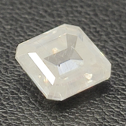 1.38ct Emerald Cut Moissanite 6.80x5.85mm